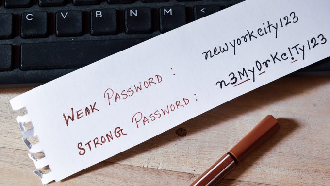 security-strong-password